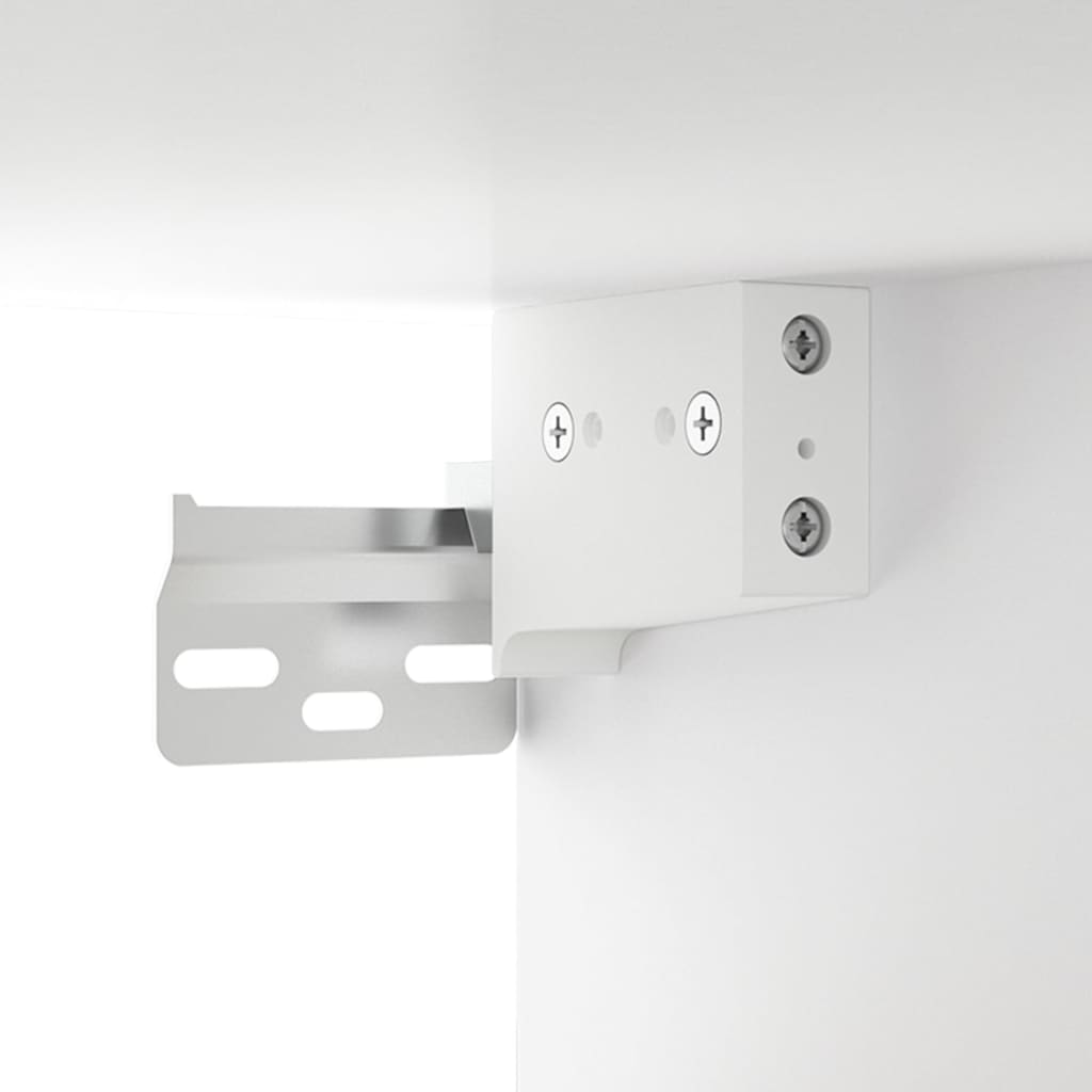 vidaXL Ντουλάπα Καθρέφτη Μπάνιου Λευκή 64 x 20 x 67 εκ.