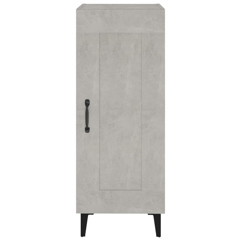 vidaXL Ντουλάπι Γκρι Σκυροδέματος 34,5x34x90 εκ. Επεξεργασμένο Ξύλο