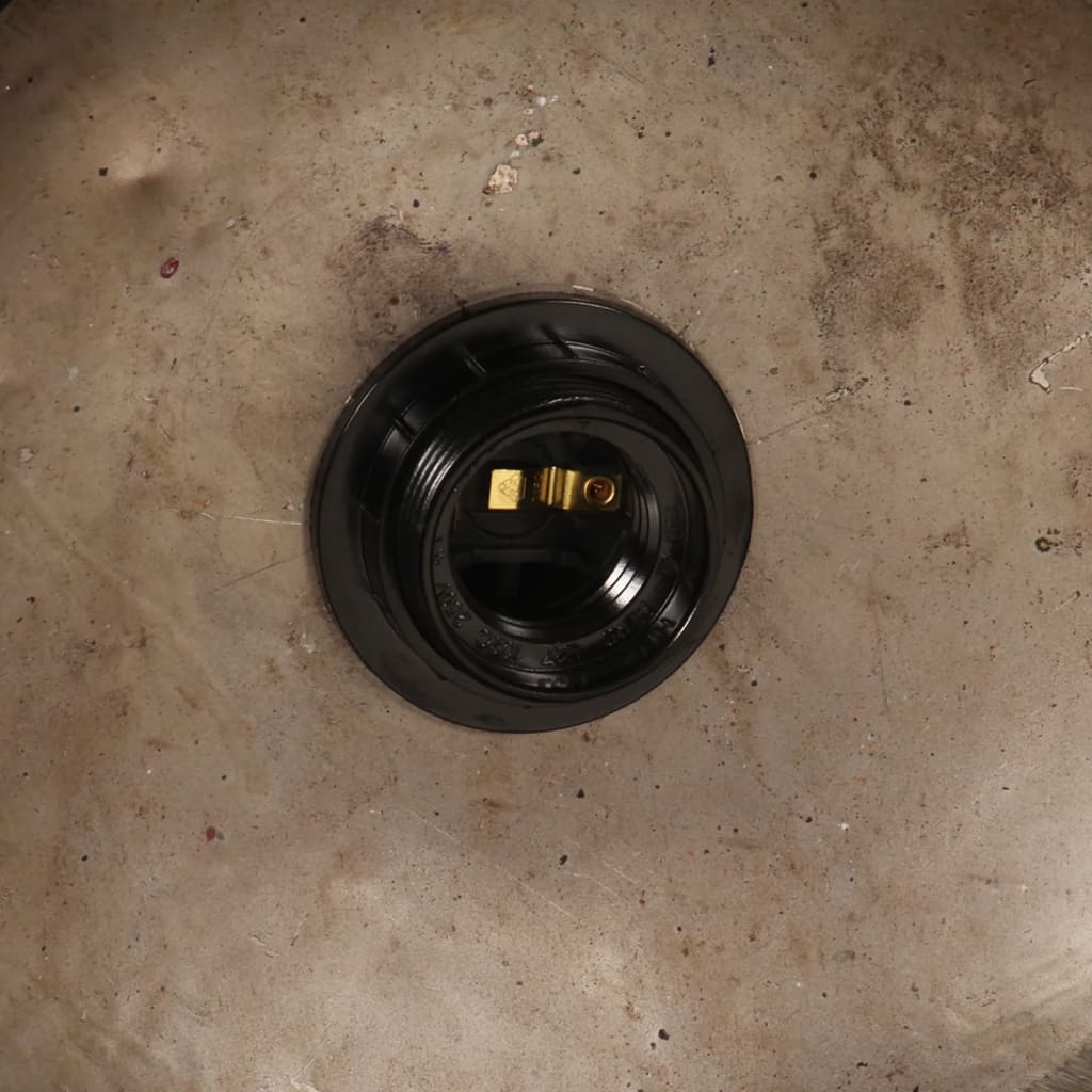 vidaXL Φωτιστικό Industrial Στρογγυλό 25 W Πολύχρωμο 40 εκ. Ε27