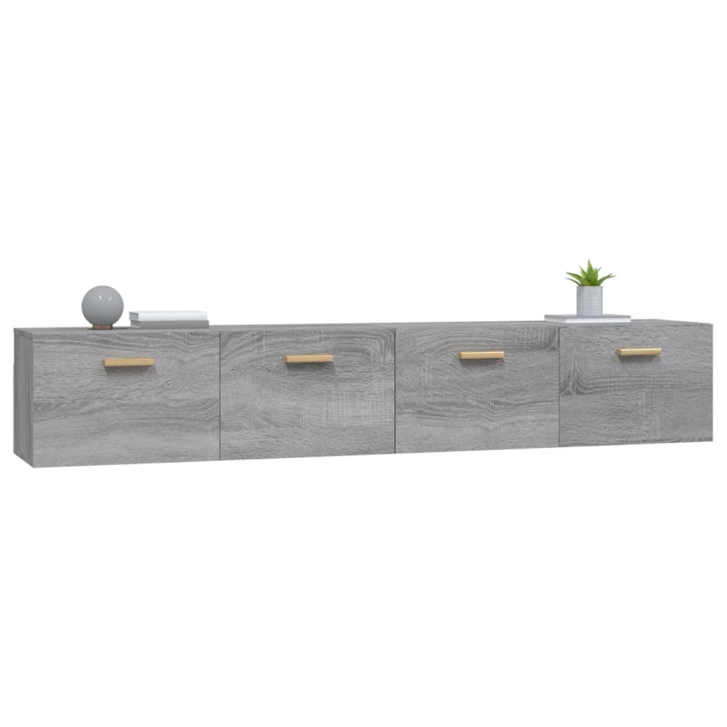 vidaXL Ντουλάπια Τοίχου 2 τεμ. Sonoma 100x36,5x35 εκ. Επεξ. Ξύλο