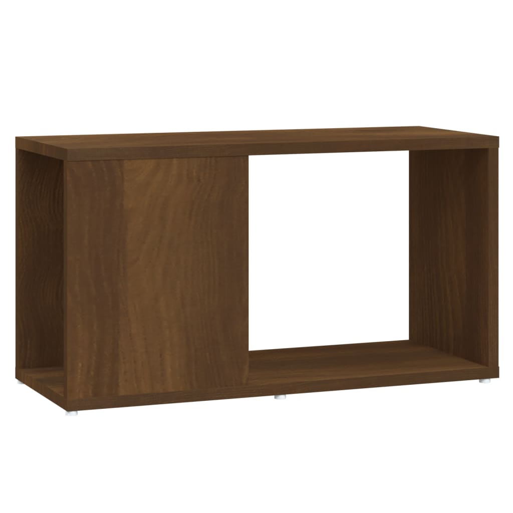 vidaXL Έπιπλο Τηλεόρασης Καφέ Δρυς 60 x 24 x 32 εκ. Επεξεργασμένο Ξύλο