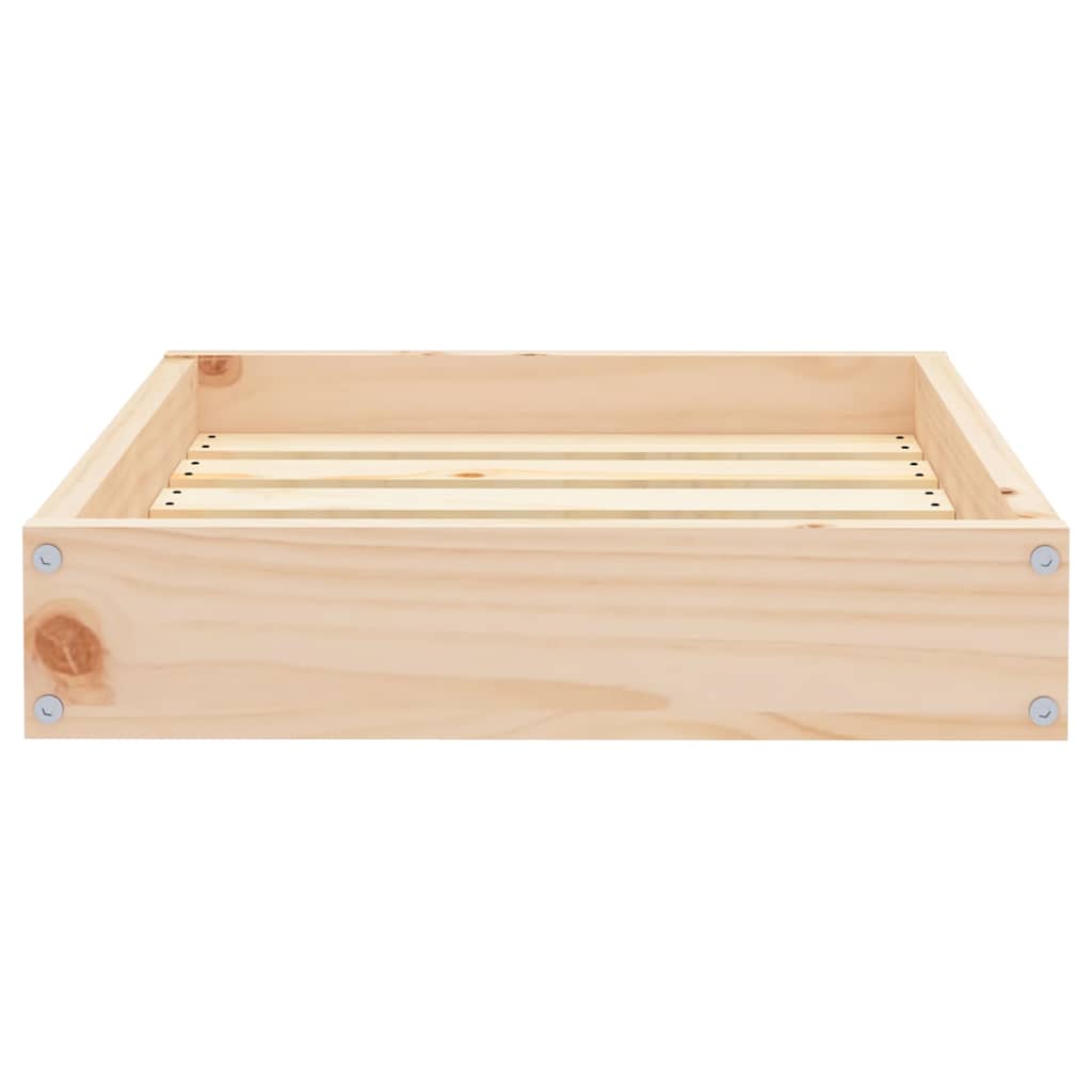 vidaXL Κρεβάτι Σκύλου 51,5 x 44 x 9 εκ. από Μασίφ Ξύλο Πεύκου