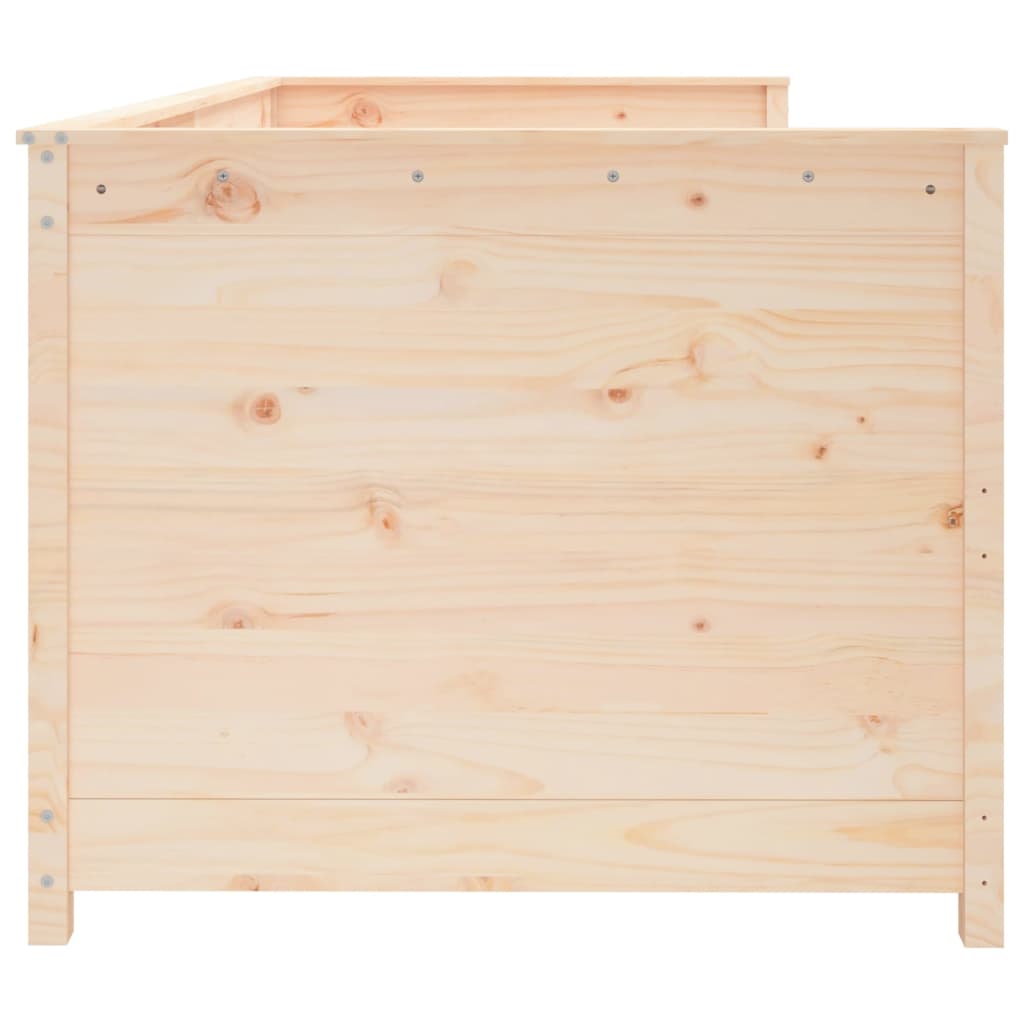 vidaXL Κρεβάτι ημέρας χωρίς στρώμα 75x190 cm Στερεό ξύλο πεύκο