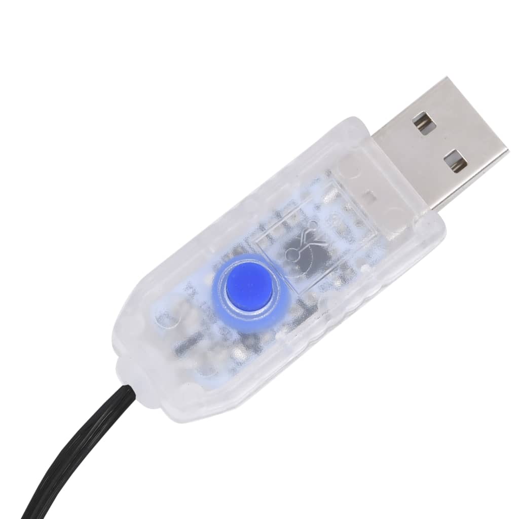 vidaXL Δέντρο Κερασιά με 368 LED Θερμό Λευκό 300 εκ.