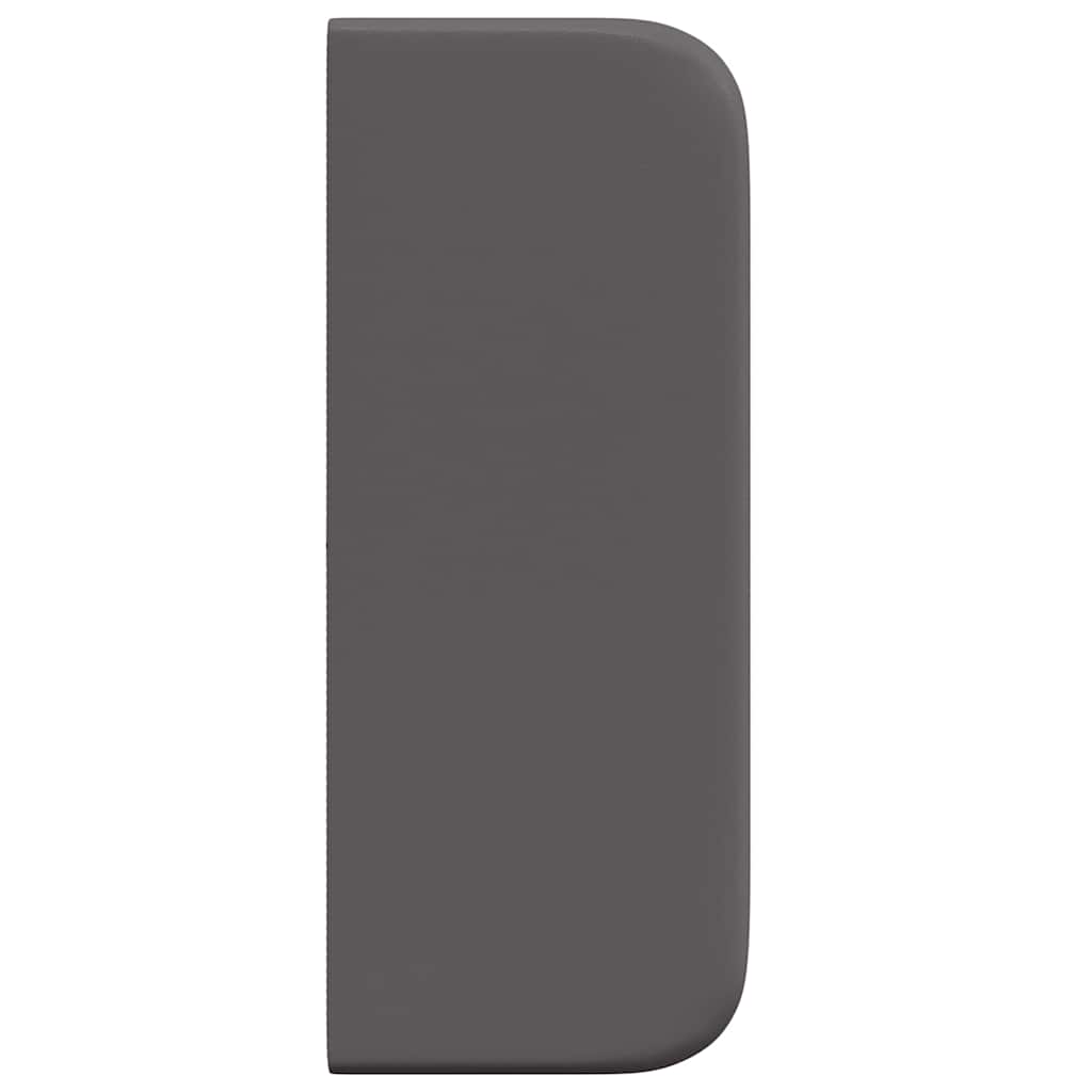 vidaXL Αυτιά Κεφαλής 2 pcs Γκρι 40 x 16 x 5 εκ. Τεχνητό δέρμα