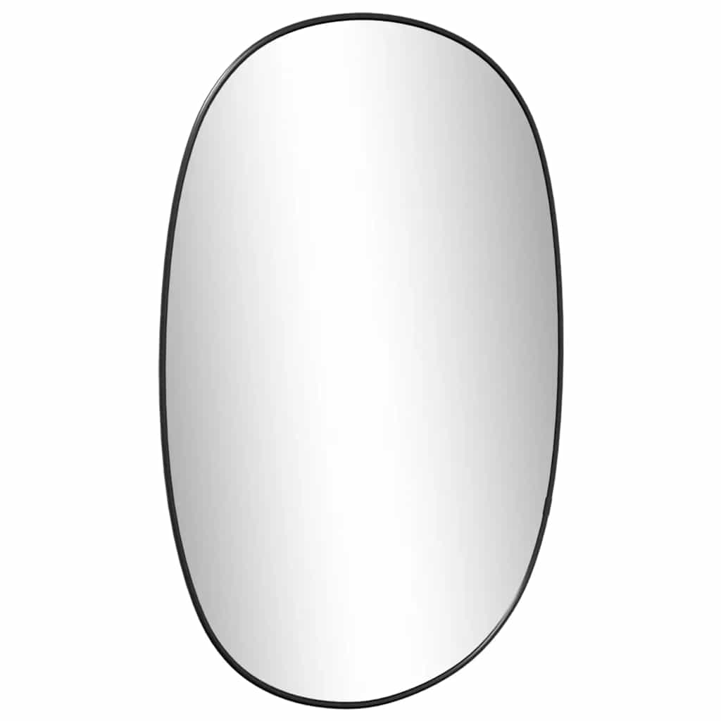 vidaXL Καθρέφτης Τοίχου Μαύρος 60x40 εκ.