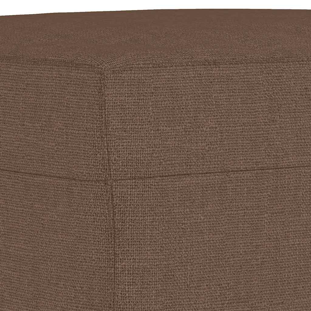 vidaXL Υποπόδιο Καφέ60x50x41 εκ. Υφασμάτινο