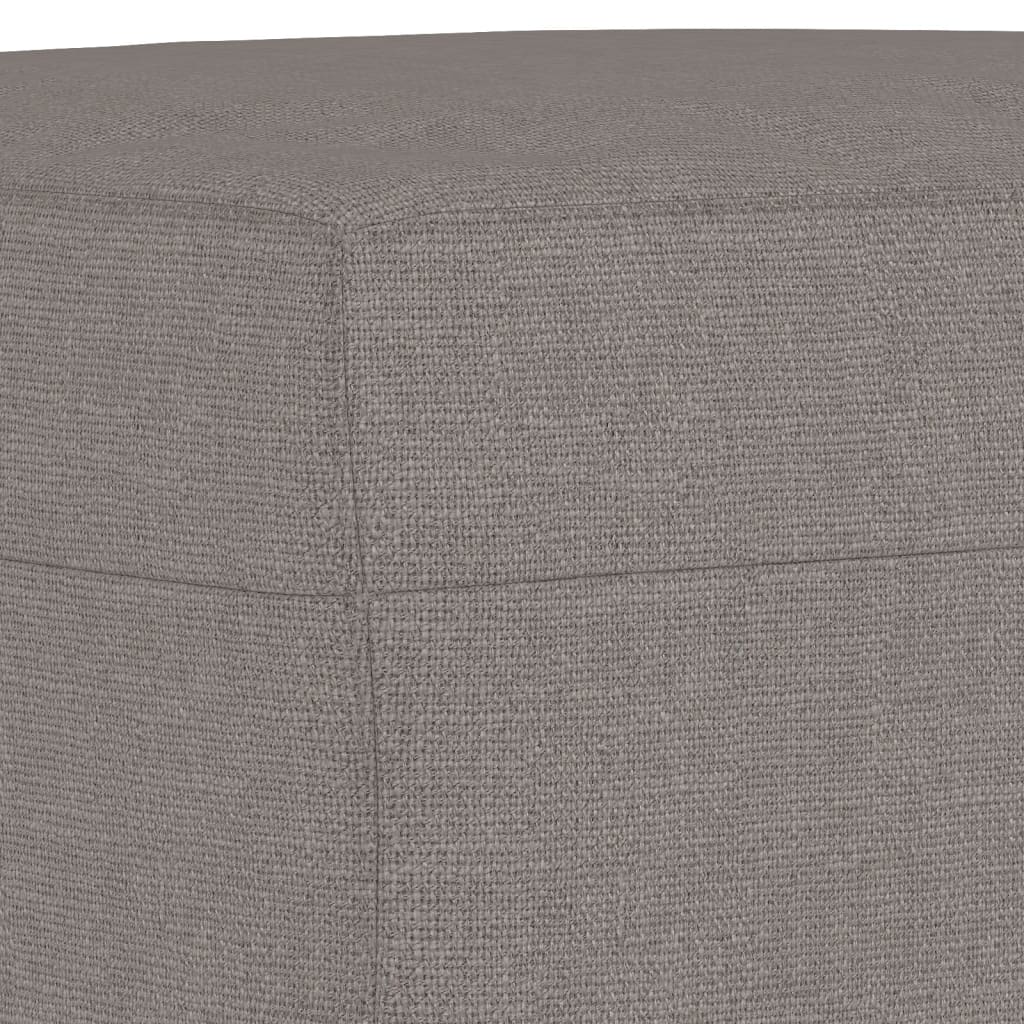 vidaXL Υποπόδιο Taupe 60x50x41 εκ. Υφασμάτινο