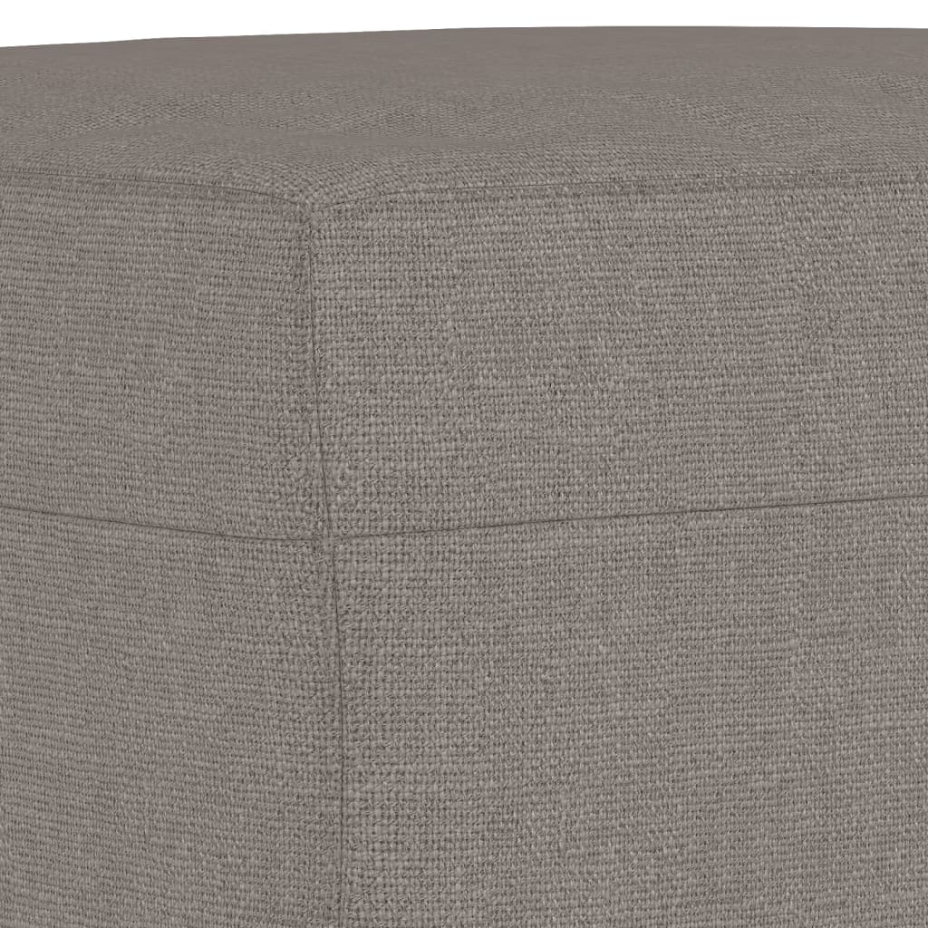 vidaXL Υποπόδιο Taupe 70 x 55 x 41 εκ. Υφασμάτινο