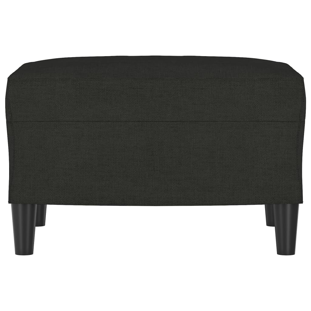 vidaXL Υποπόδιο Μαύρο 60x50x41 εκ. Υφασμάτινο
