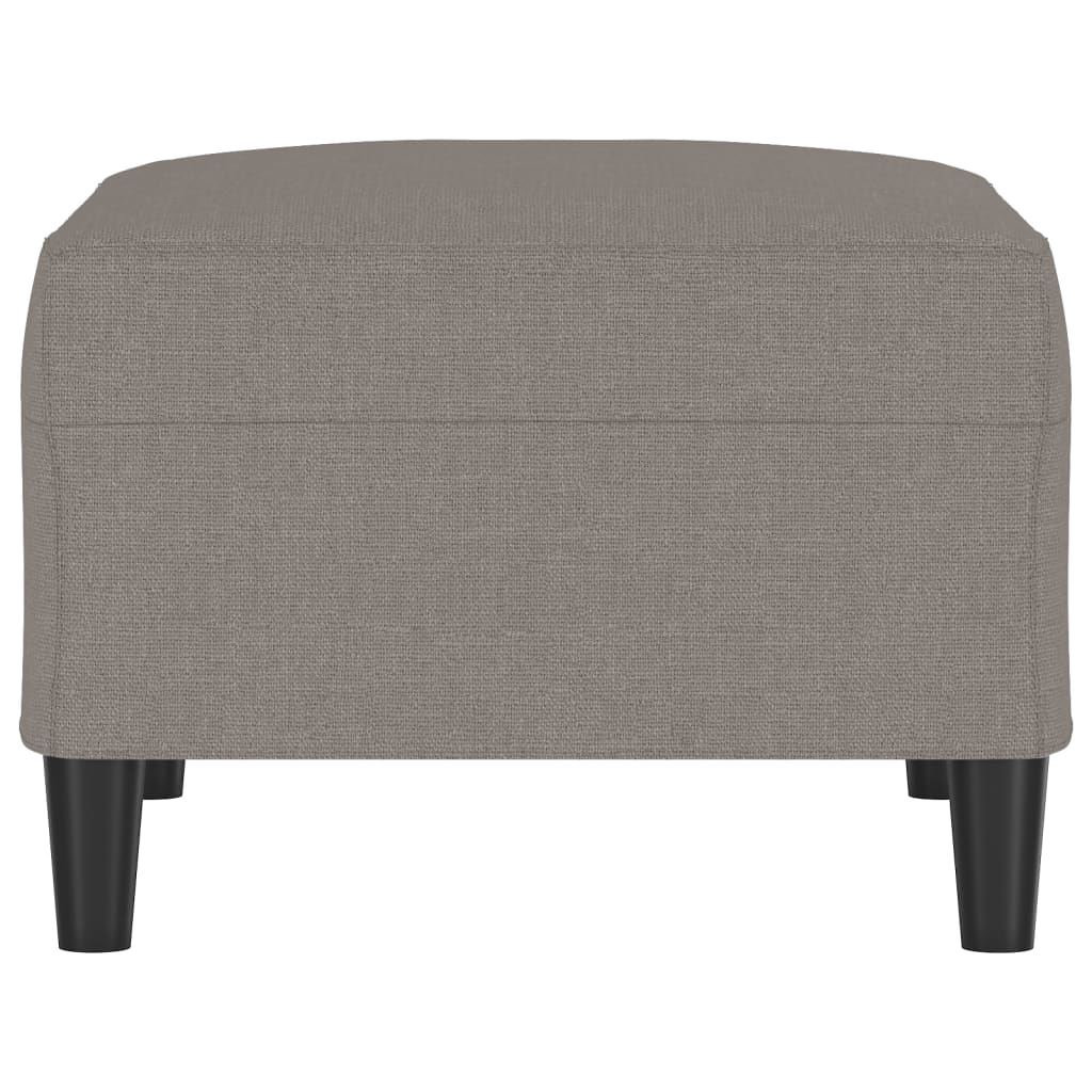 vidaXL Υποπόδιο Taupe 70 x 55 x 41 εκ. Υφασμάτινο