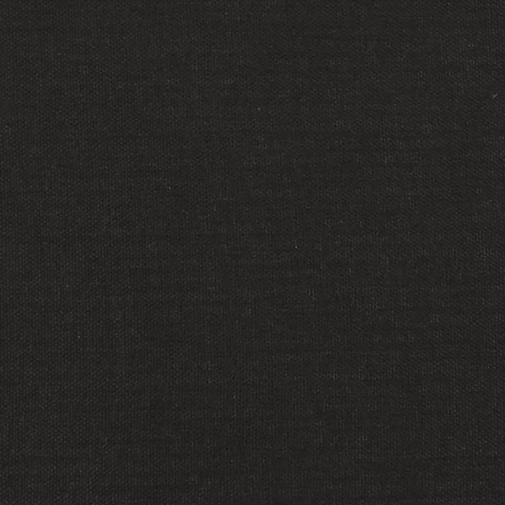 vidaXL Πάγκος Μαύρος 100x35x41 εκ. Υφασμάτινος