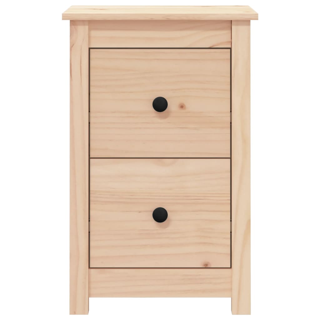 vidaXL Κομοδίνο 40 x 35 x 61,5 εκ. από Μασίφ Ξύλο Πεύκου