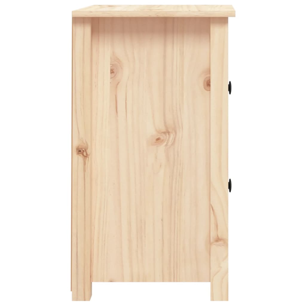 vidaXL Κομοδίνο 40 x 35 x 61,5 εκ. από Μασίφ Ξύλο Πεύκου