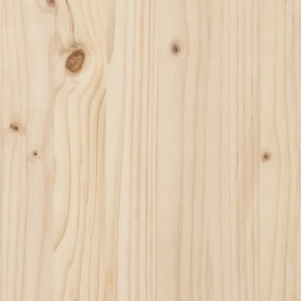 vidaXL Κομοδίνο 40 x 35 x 61,5 εκ. από Μασίφ Ξύλο Πεύκου