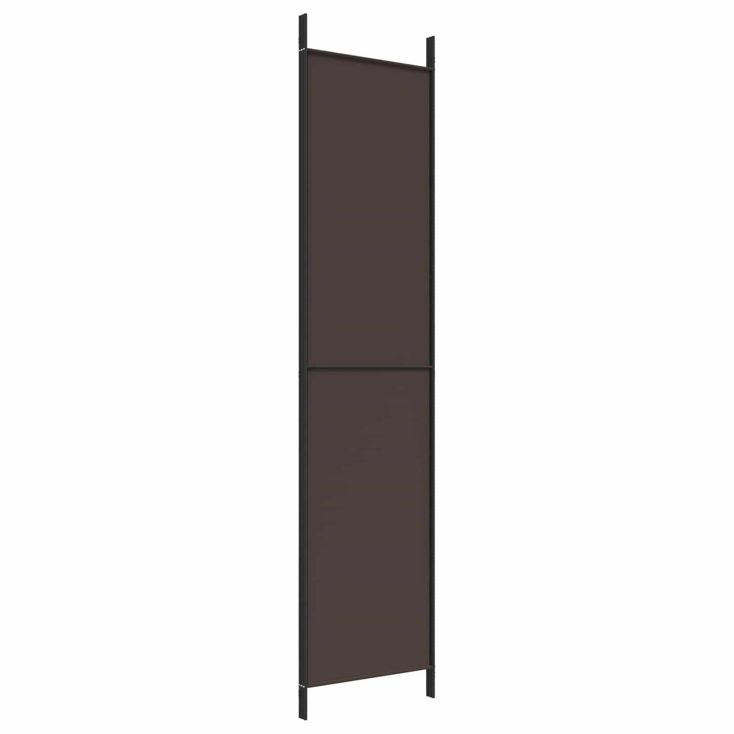 vidaXL Διαχωριστικό Δωματίου με 6 Πάνελ Καφέ 150x220 εκ. από Ύφασμα