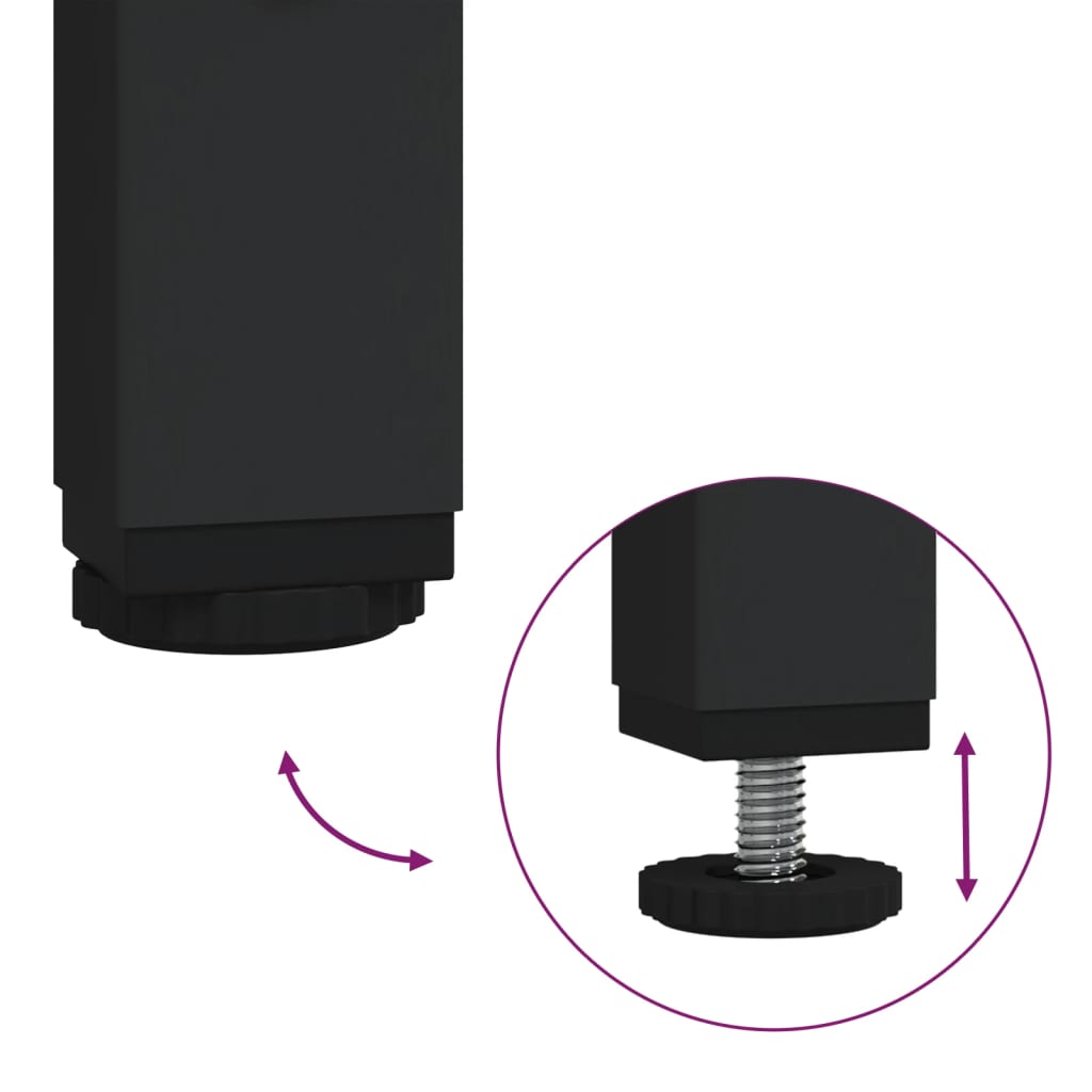 vidaXL Βιβλιοθήκη Καπνιστή Δρυς 60 x 33 x 70,5 εκ. Επεξ. Ξύλο & Ατσάλι