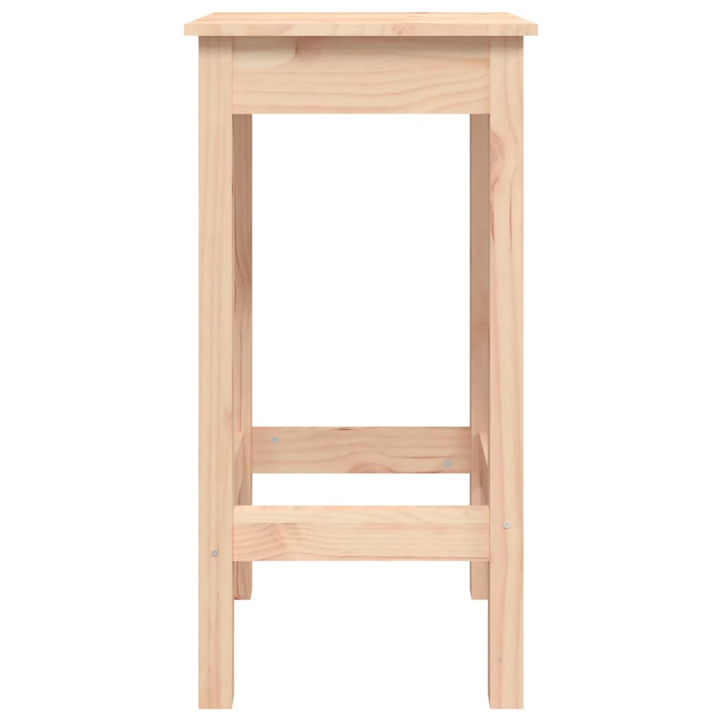 vidaXL Καρέκλες Μπαρ 2 τεμ. 40x40x78 εκ. Μασίφ Ξύλο Πεύκου