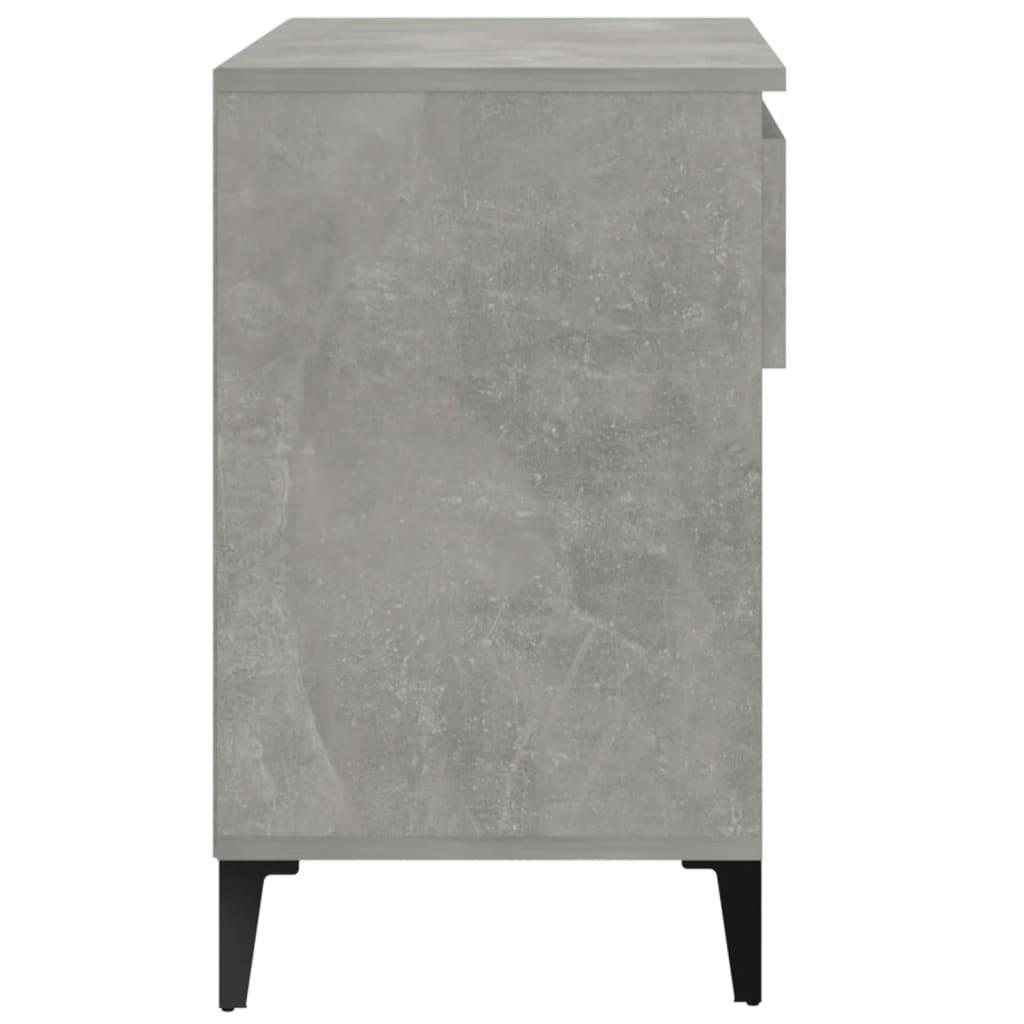 vidaXL Παπουτσοθήκη Γκρι Σκυροδέματος 70x36x60 εκ. Επεξεργασμένο Ξύλο