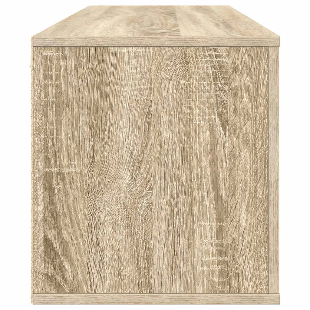 vidaXL Παπουτσοθήκη Επιτοίχια Sonoma Δρυς 100x35x38εκ Επεξ. Ξύλο