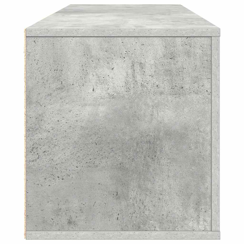 vidaXL Παπουτσοθήκη Γκρι Σκυροδέματος 100x35x38 εκ. Επεξεργασμένο Ξύλο