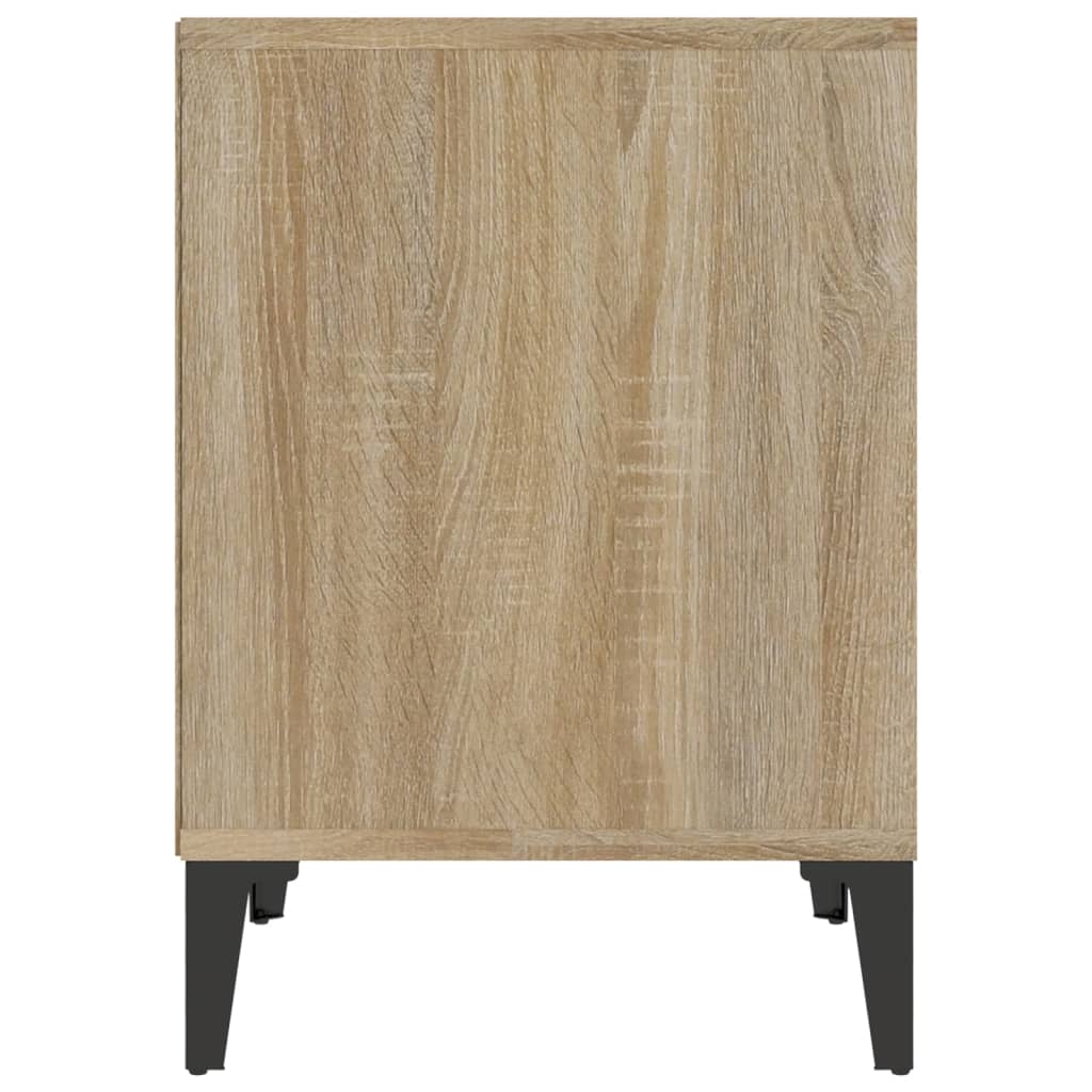 vidaXL Κομοδίνο Sonoma Δρυς 40x35x50 εκ.