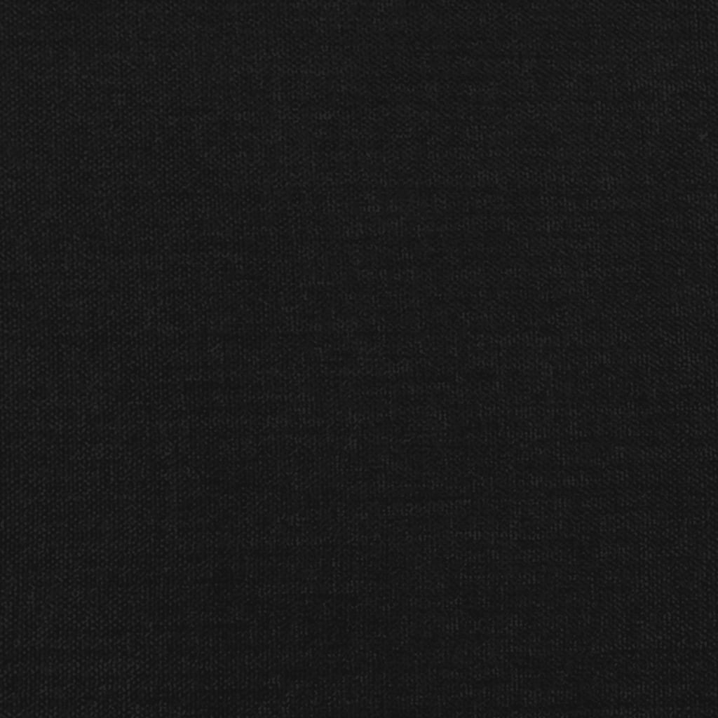 vidaXL Σκελετός Κρεβατιού Χωρίς Στρώμα Μαύρο 120x200 εκ. Υφασμάτινο