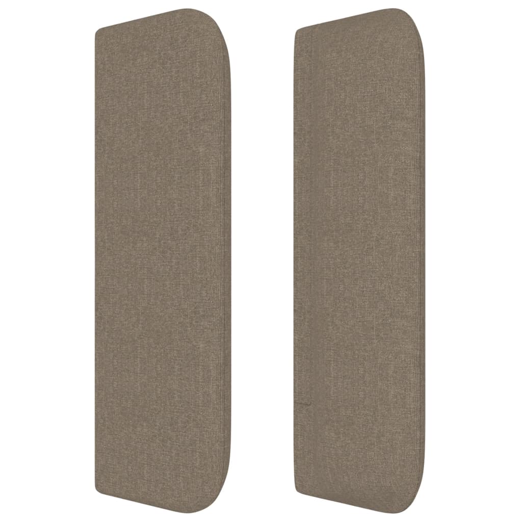 vidaXL Κεφαλάρι με Πτερύγια Taupe 83x16x78/88 εκ. Υφασμάτινο