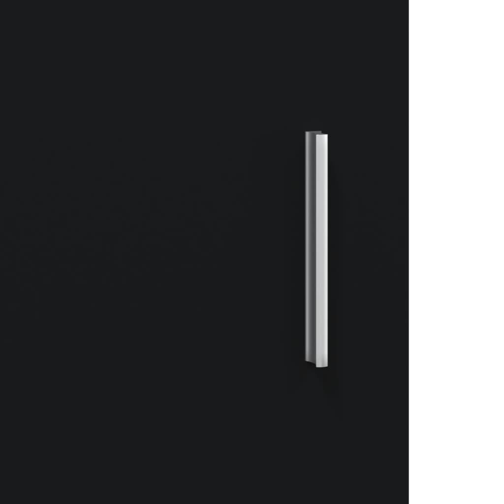 vidaXL Βάση Ενυδρείου Μαύρη 101 x 41 x 58 εκ. από Επεξεργασμένο Ξύλο