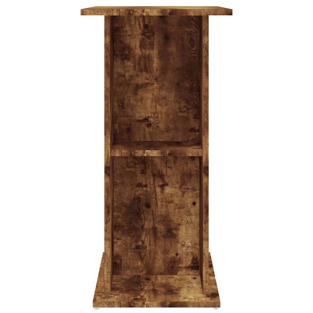 vidaXL Βάση Ενυδρείου Καπνιστή Δρυς 75x36x72,5 εκ Επεξεργασμένο Ξύλο