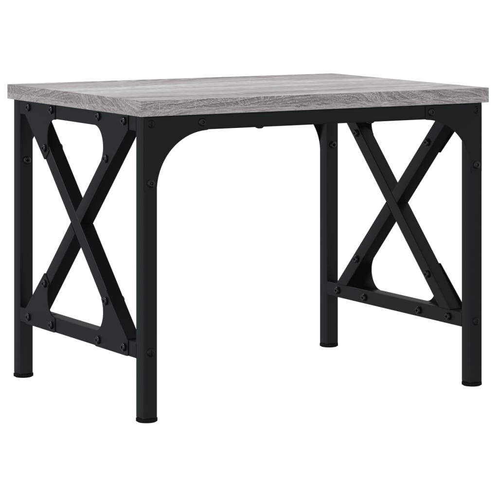 vidaXL Βάση Εκτυπωτή Γκρι Sonoma 40x30x31 εκ. από Επεξεργασμένο Ξύλο