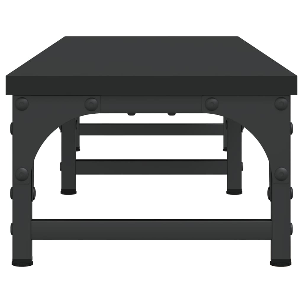 vidaXL Βάση Οθόνης Μαύρη 105 x 23 x 15,5 εκ. από Επεξεργασμένο Ξύλο