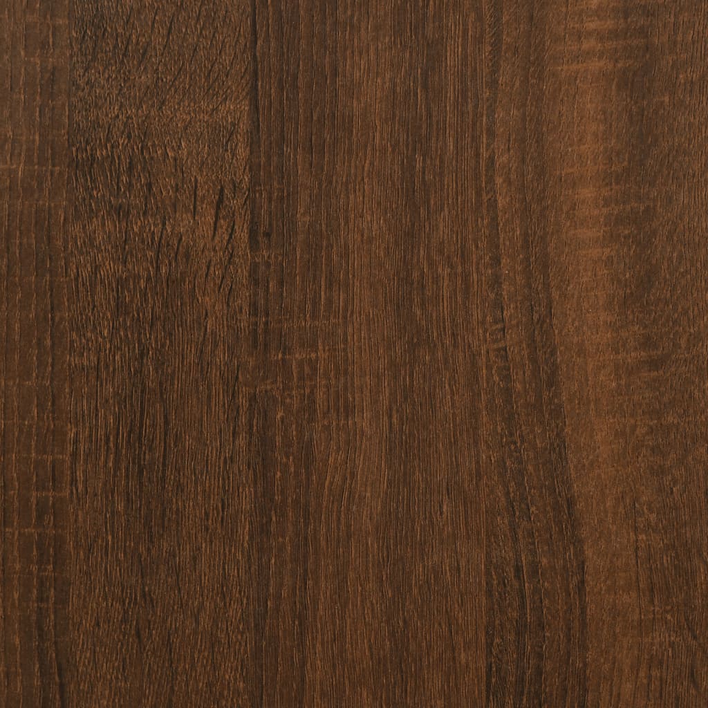 vidaXL Ραφιέρα Κουζίνας 6 Επιπέδων Καφέ Δρυς 90x40x180 εκ. Επεξ. Ξύλο
