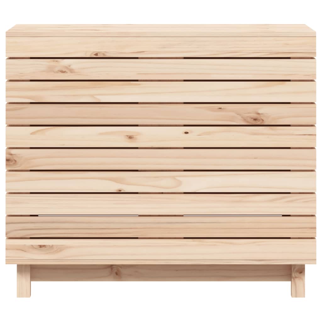vidaXL Καλάθι Ρούχων 88,5 x 44 x 76 εκ. από Μασίφ Ξύλο Πεύκου