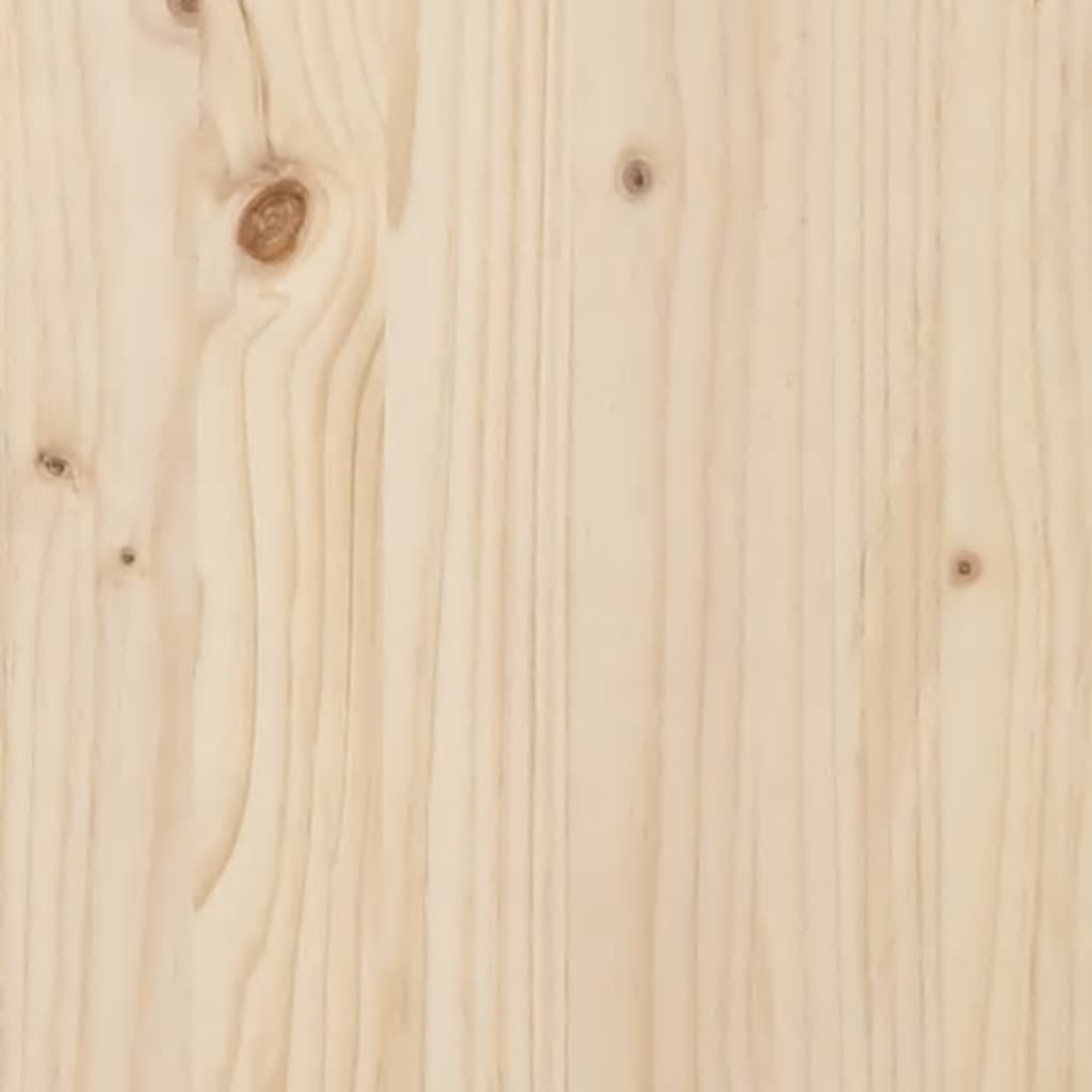 vidaXL Καλάθι Ρούχων 88,5 x 44 x 76 εκ. από Μασίφ Ξύλο Πεύκου