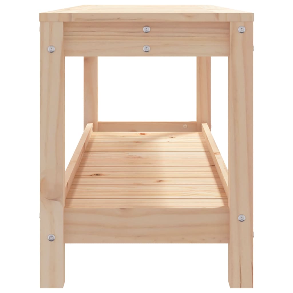 vidaXL Παγκάκι Κήπου 108 x 35 x 45 εκ. από Μασίφ Ξύλο Πεύκου