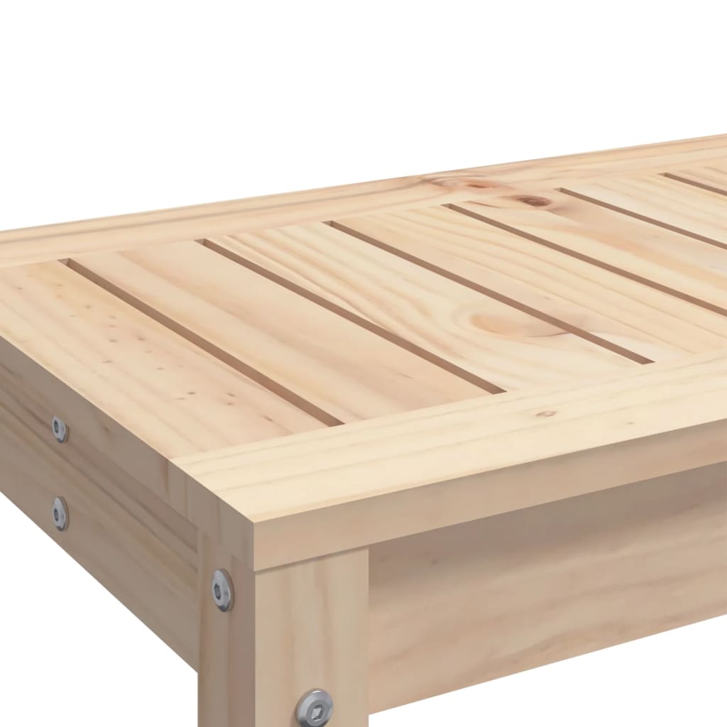 vidaXL Παγκάκι Κήπου 108 x 35 x 45 εκ. από Μασίφ Ξύλο Πεύκου
