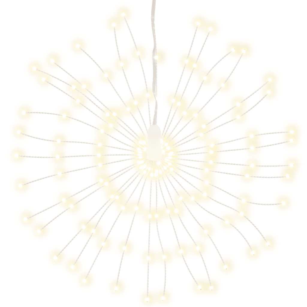vidaXL Φωτάκια Χριστουγεννιάτικα 140 LED Θερμό Λευκό 17 εκ.