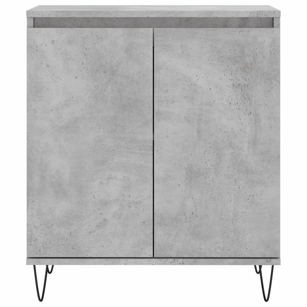 vidaXL Ντουλάπι Γκρι Σκυροδέματος 60x35x70 εκ. Επεξεργασμένο Ξύλο