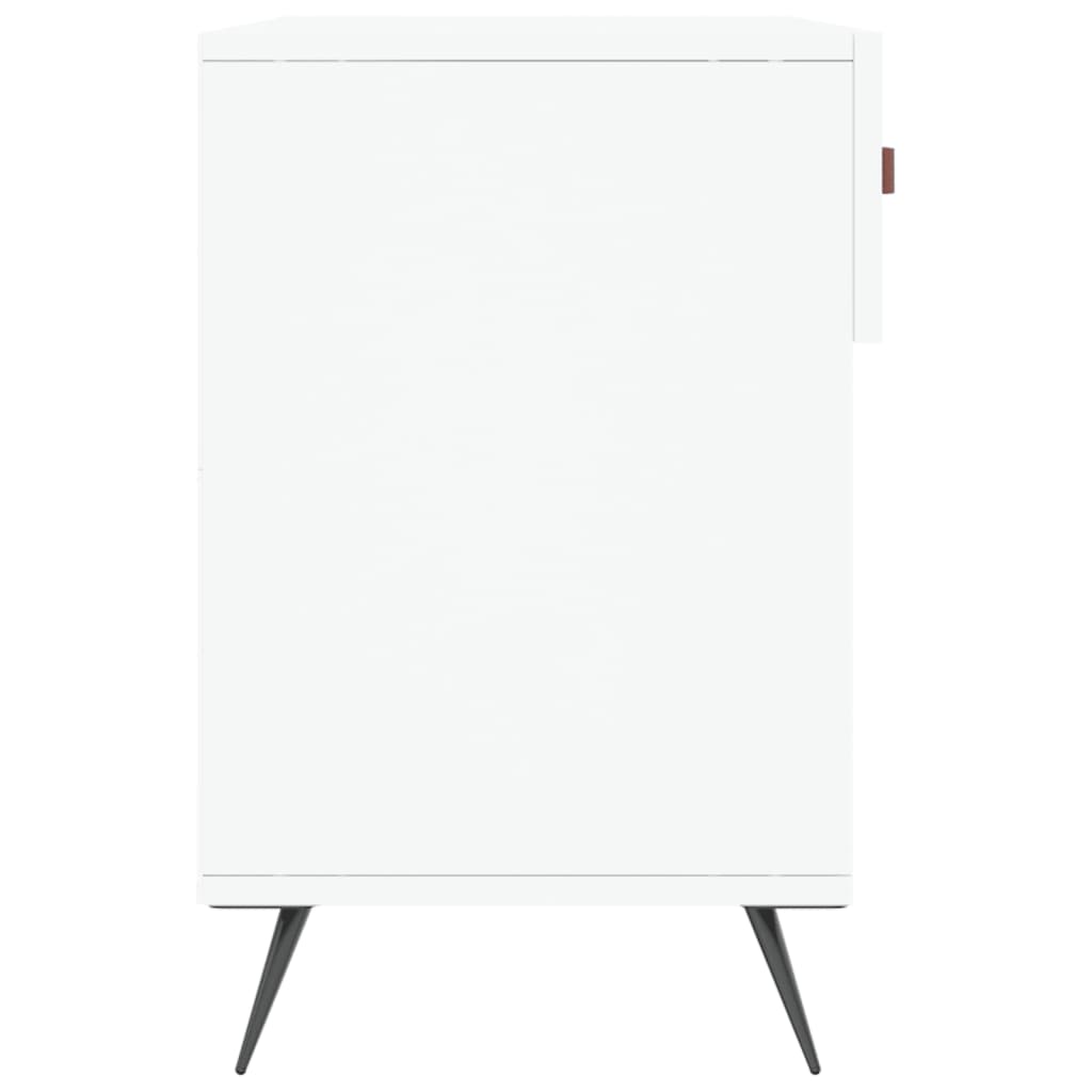 vidaXL Παπουτσοθήκη Λευκή 102 x 35 x 55 εκ. από Επεξεργασμένο Ξύλο