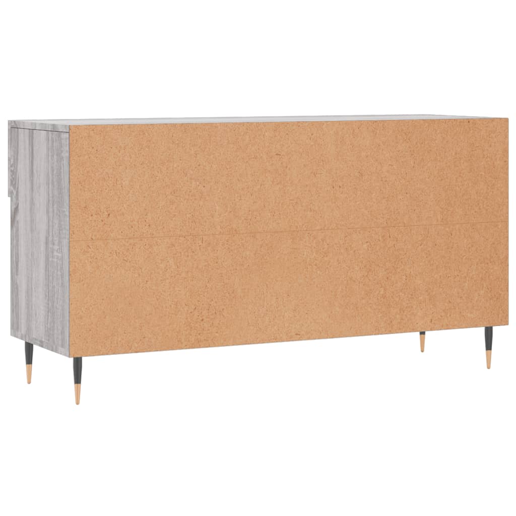 vidaXL Παπουτσοθήκη Γκρι Sonoma 102x35x55 εκ. από Επεξεργασμένο Ξύλο