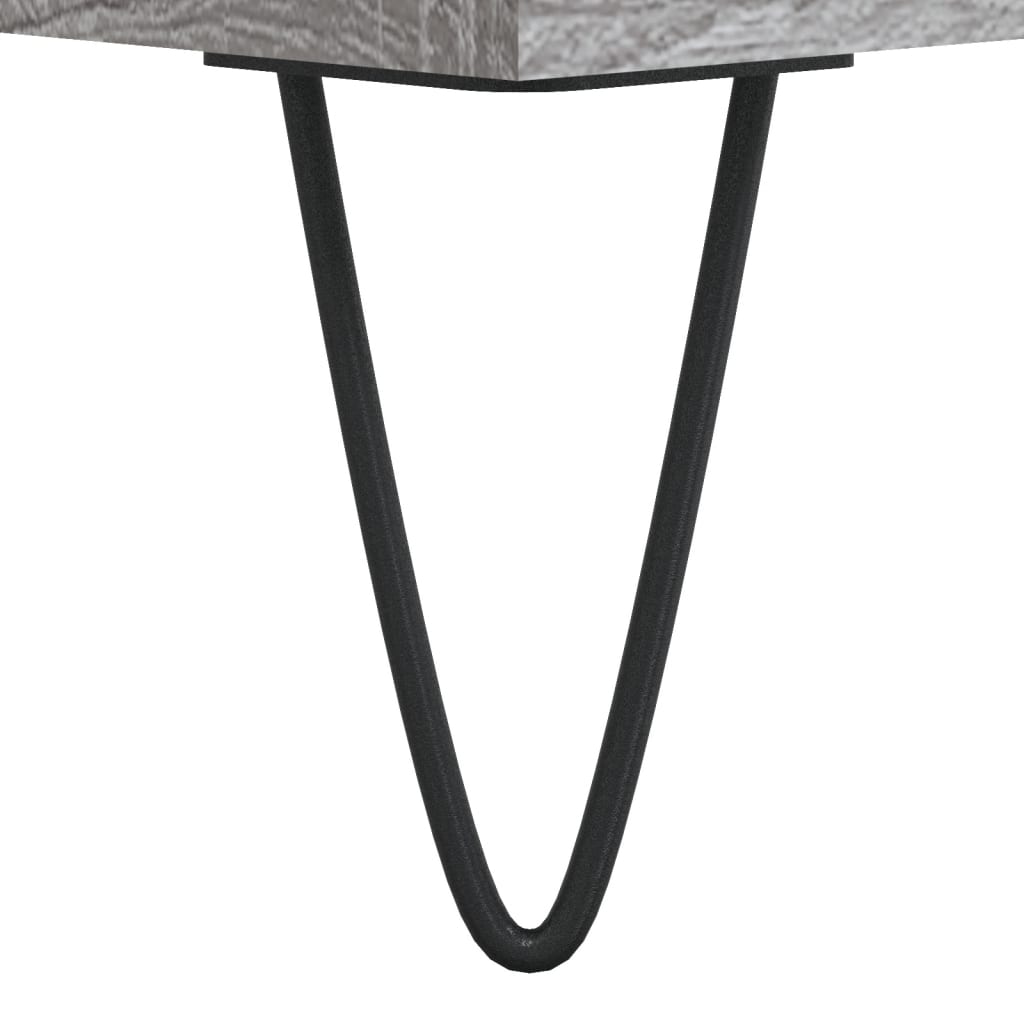 vidaXL Παπουτσοθήκη Γκρι Sonoma 102x35x55 εκ. από Επεξεργασμένο Ξύλο