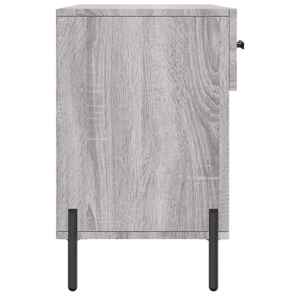 vidaXL Παπουτσοθήκη Γκρι Sonoma 102x35x55 εκ. από Επεξεργασμένο Ξύλο