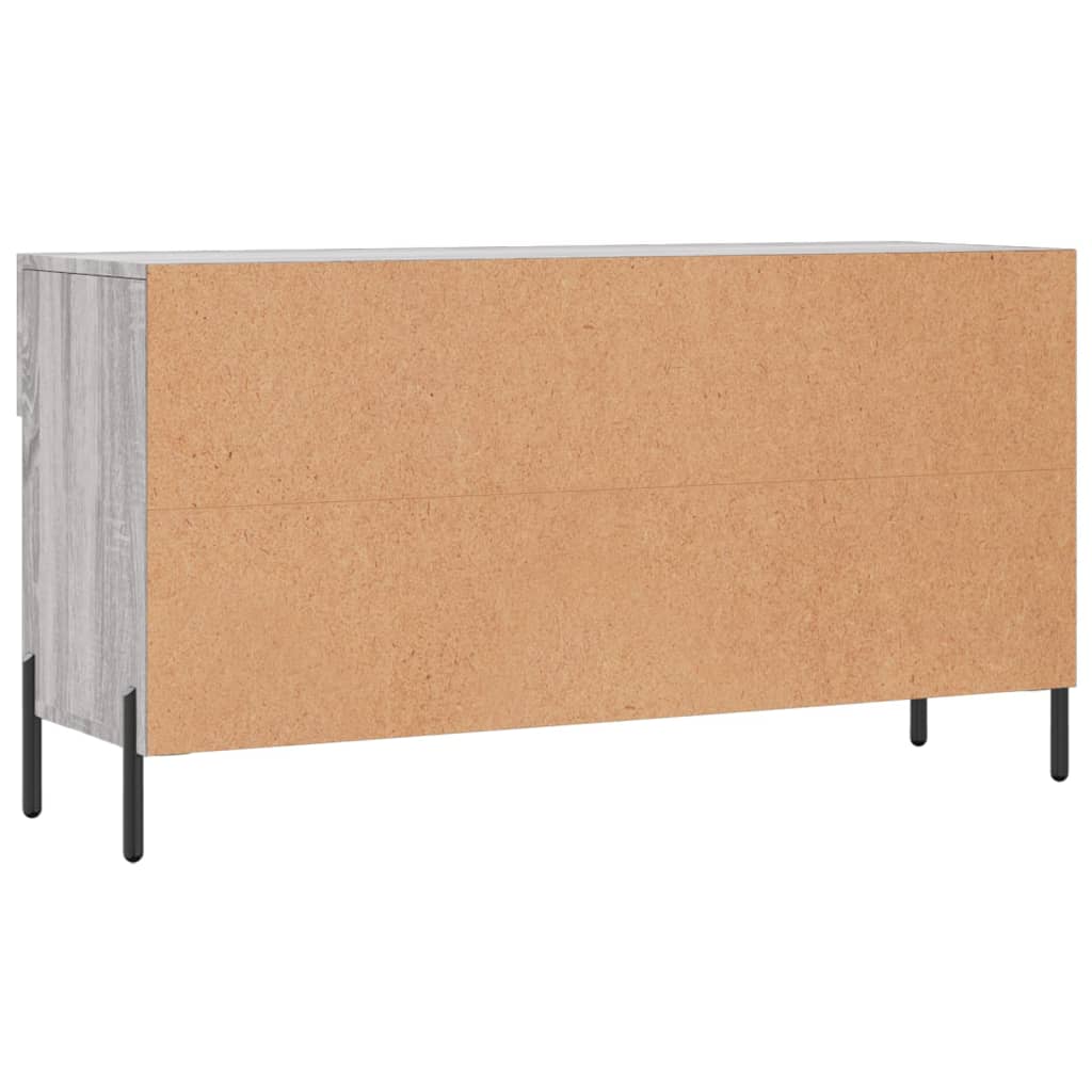 vidaXL Παπουτσοθήκη Γκρι Sonoma 102x35x55 εκ. από Επεξεργασμένο Ξύλο