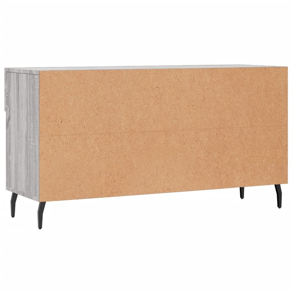 vidaXL Παπουτσοθήκη Γκρι Sonoma 102x35x55 εκ. από Επεξεργασμένο Ξύλο