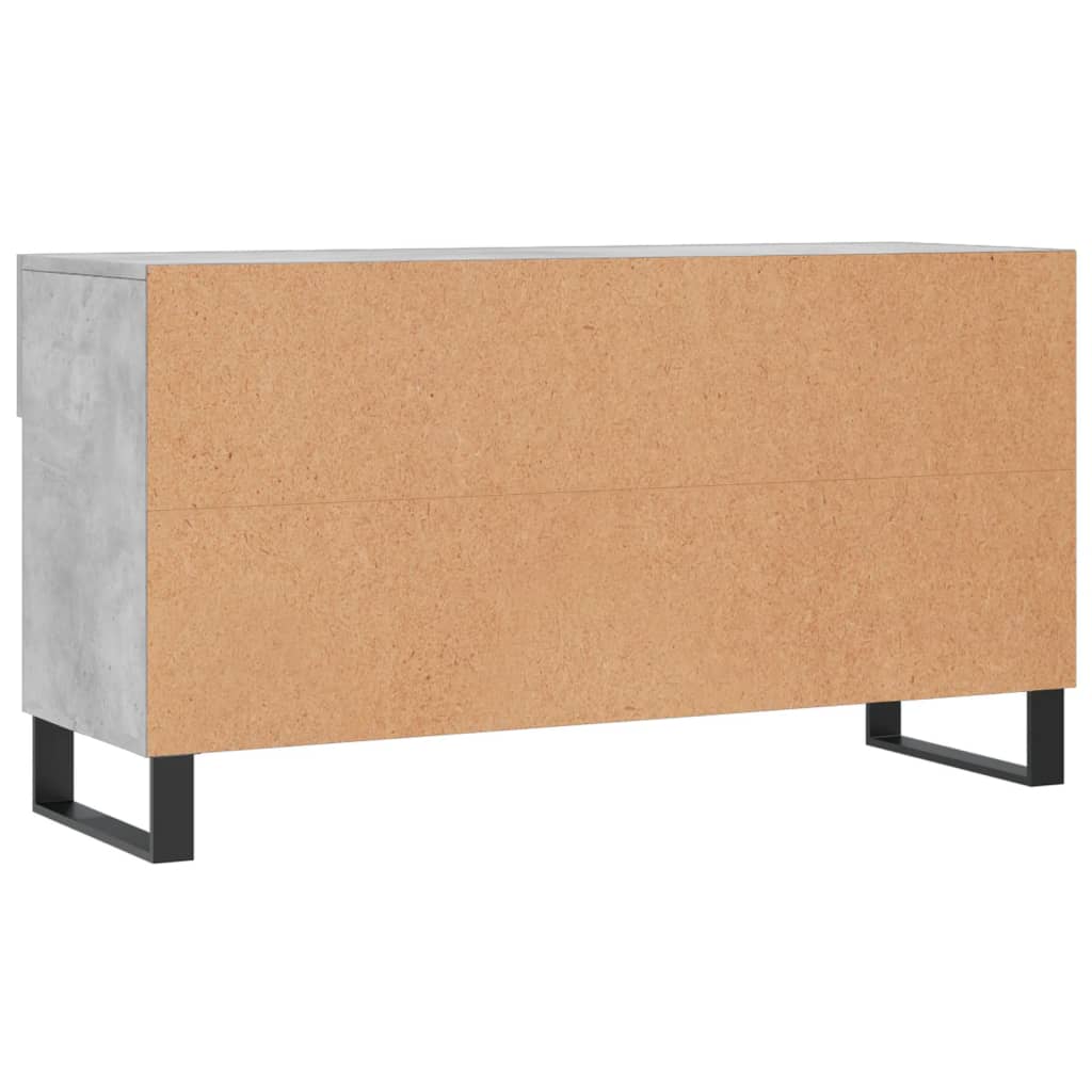 vidaXL Παπουτσοθήκη Γκρι Σκυρ. 102x35x55 εκ. από Επεξεργασμένο Ξύλο