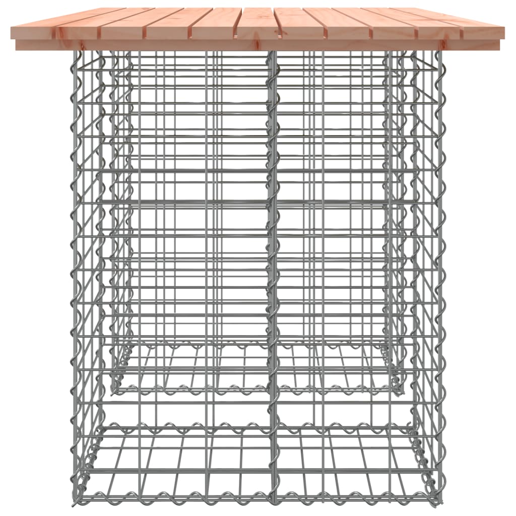 vidaXL Πάγκος Κήπου Συρματοκιβώτιο 100x70x72 εκ. Μασίφ Ψευδοτσούγκα