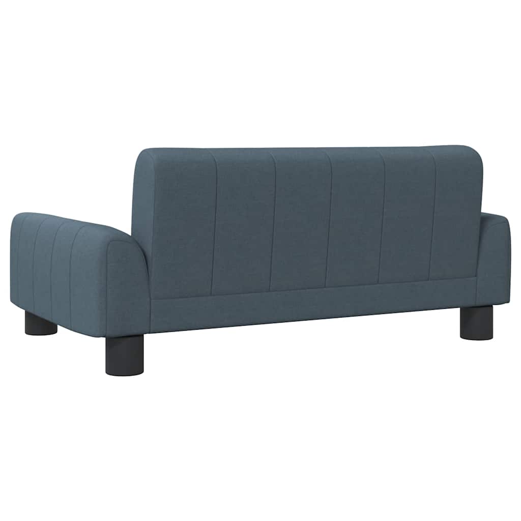 vidaXL Καναπές Παιδικός Σκούρο Γκρι 70x45x30 εκ. από Ύφασμα