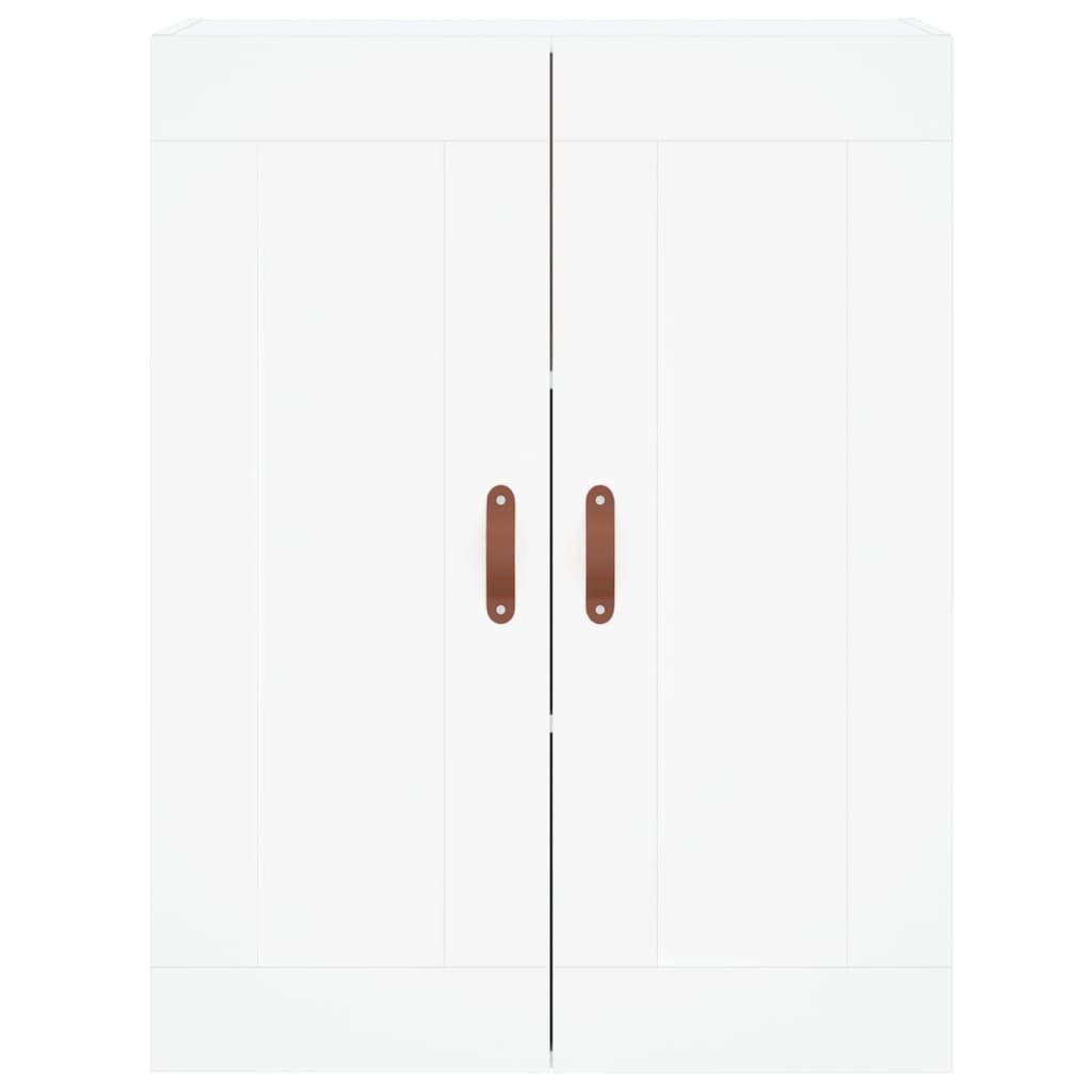 vidaXL Ντουλάπι Λευκό 69,5x34x180 εκ. από Επεξεργασμένο Ξύλο