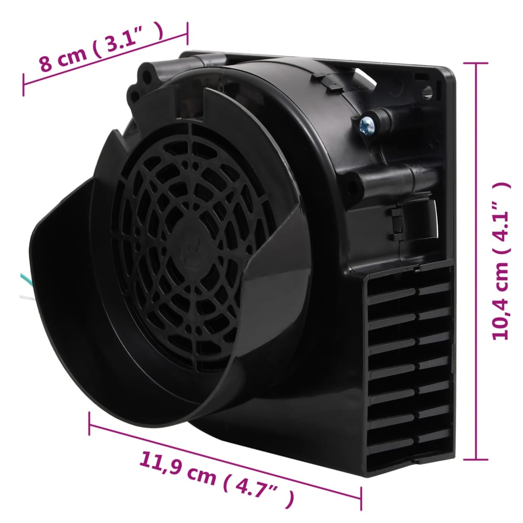 vidaXL Φωτάκια με 66 LED 660 εκ. και Ανεμιστήρα